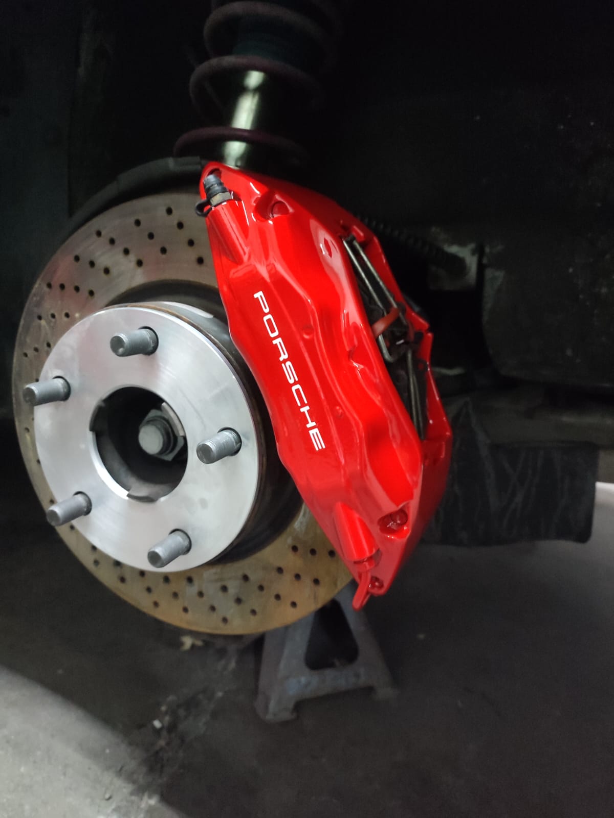 Pintura de cálipers